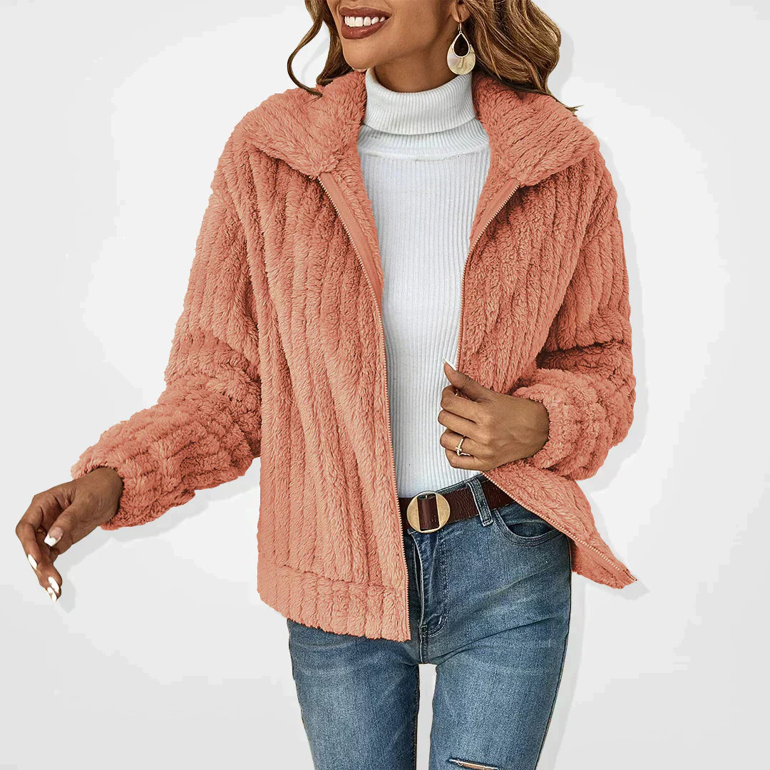 SVEVA™ | ELEGANTNÝ CARDIGAN Z PLYŠE