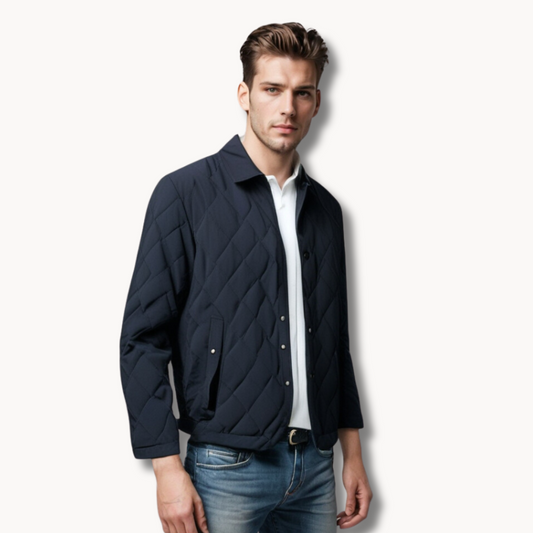 Verano - Elegantný Prešívaný Plášť