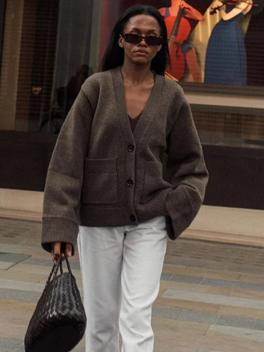 ZOE™ | Elegantný kardigán s V výstrihom