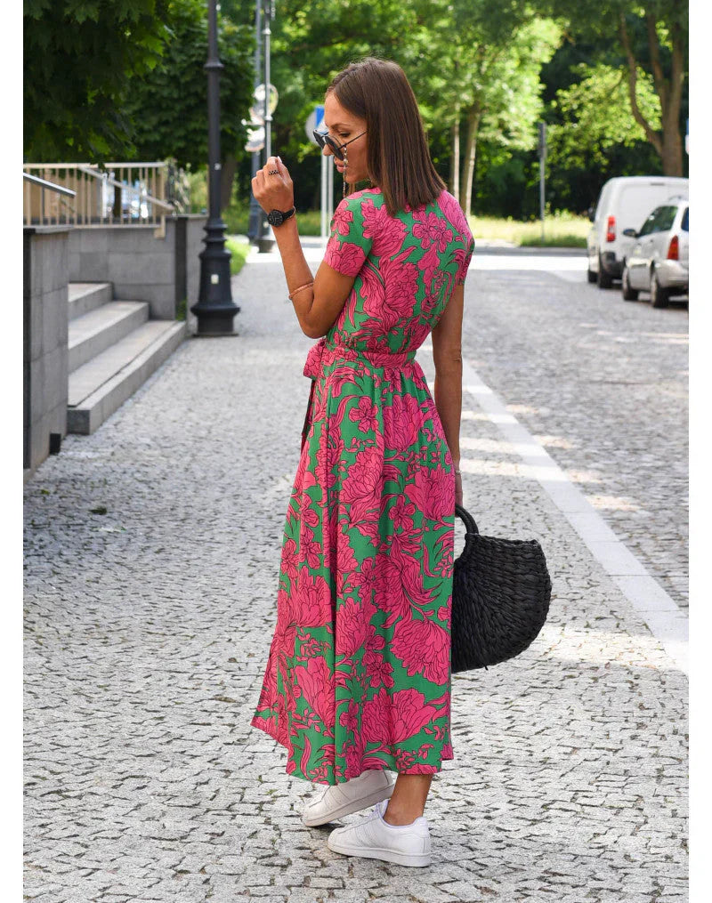 Suzanne - Elegantné šaty s výstrihom do V