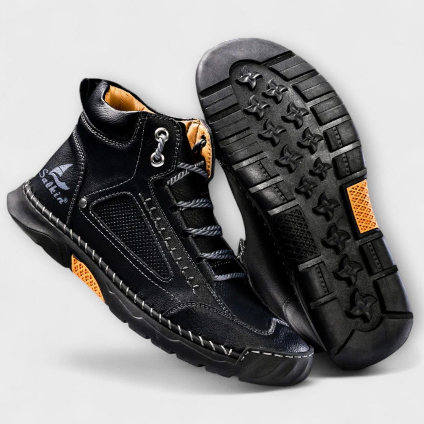 Cosmin | Vysoká kožená obuv