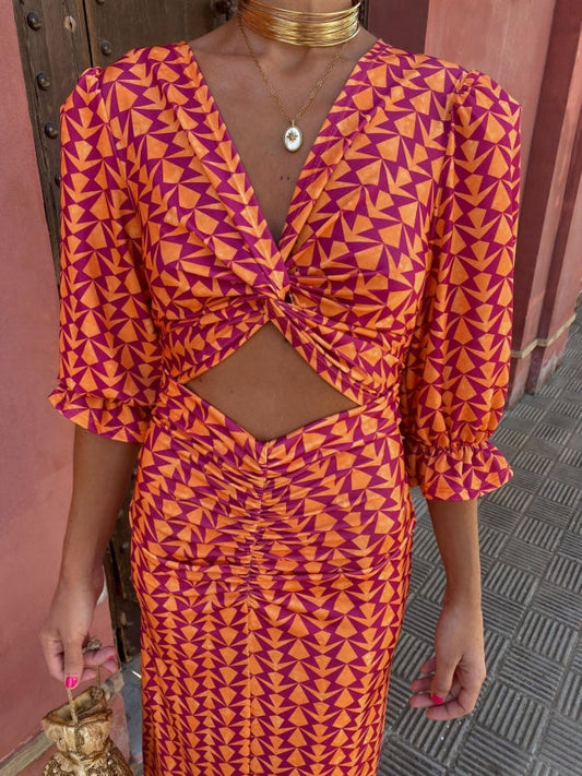 Lara™ l Letné šaty s jemným šarmom