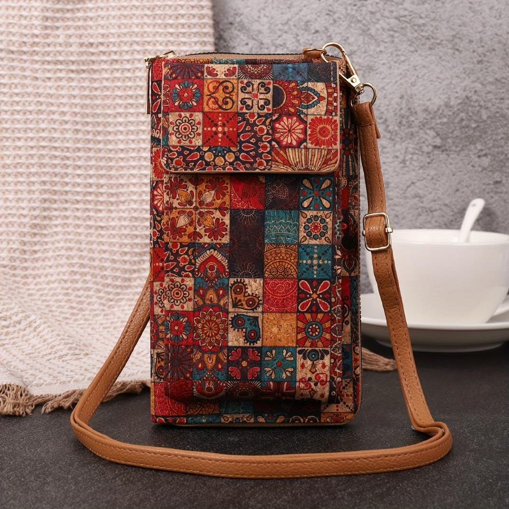 Lilla | Boho kvetinová crossbody taška