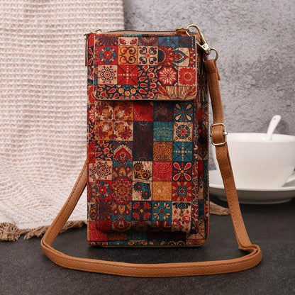 Lilla | Boho kvetinová crossbody taška