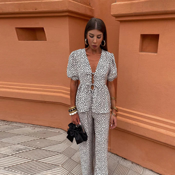 Élodie | Chic letný set dvoch kusov