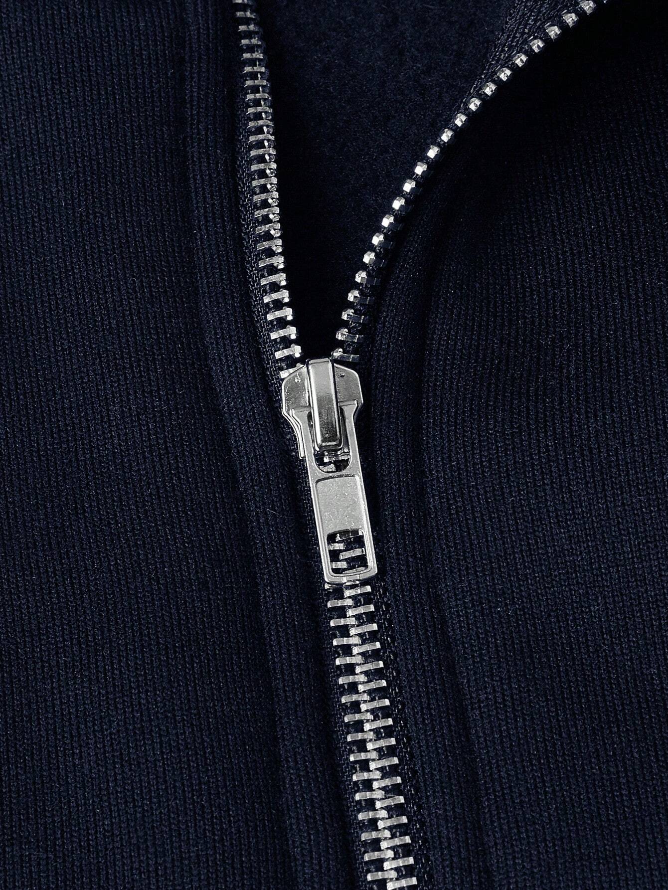 Antonio™ | casual svetrová mikina s polovičným zipsom
