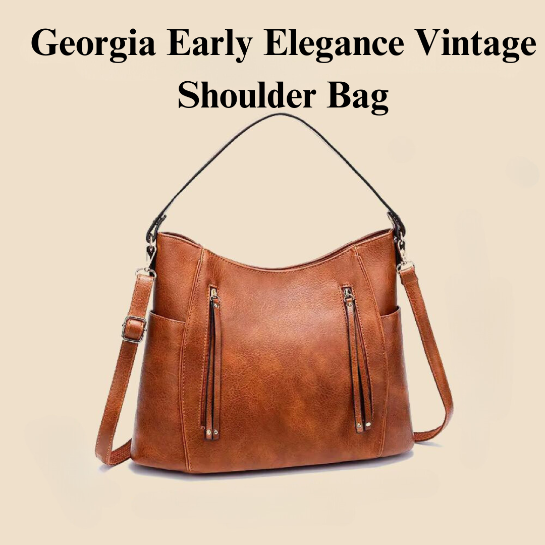 Georgia | Vintage ramenný vak s predčasnou eleganciou