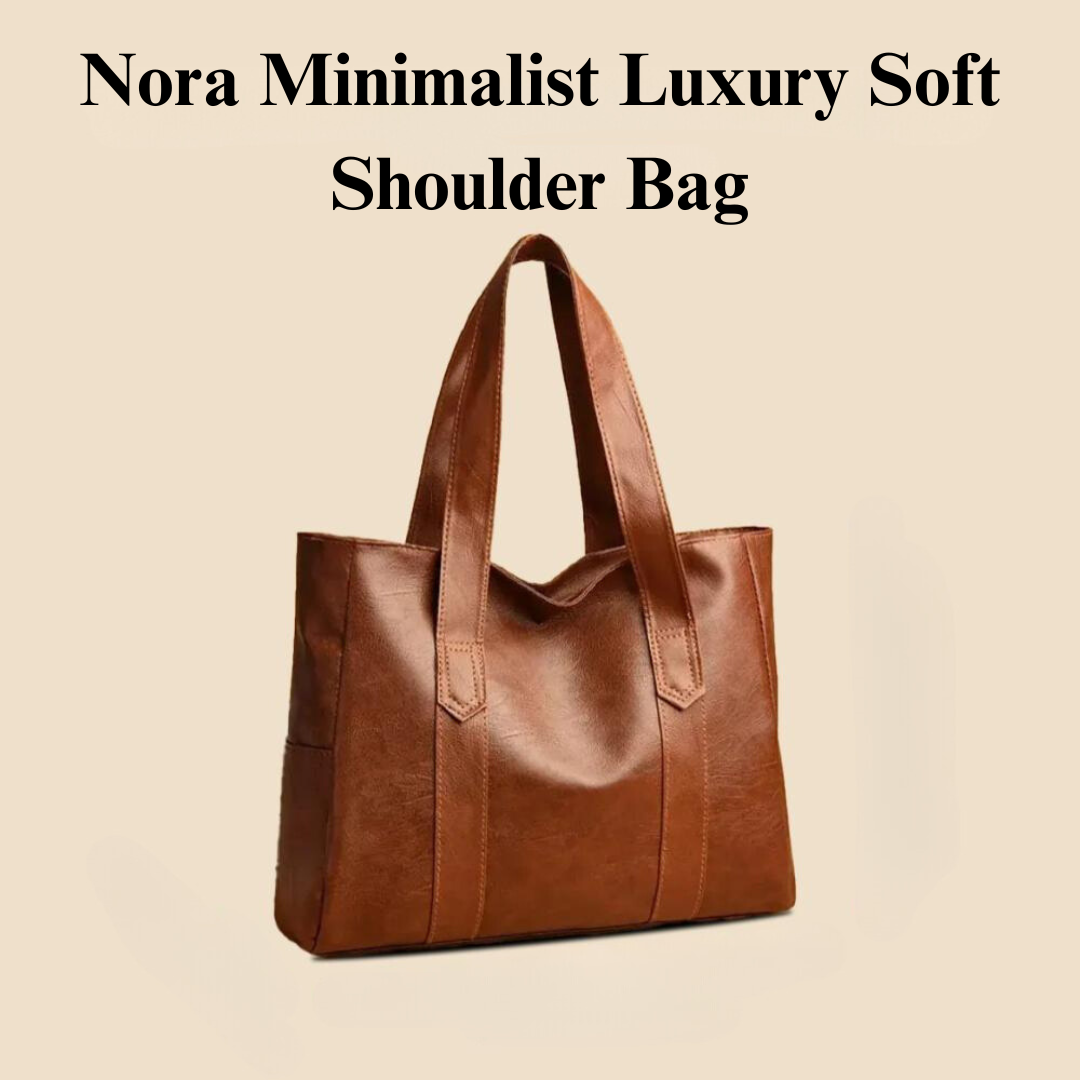 Nora | Luxusná minimalistická kožená taška cez rameno