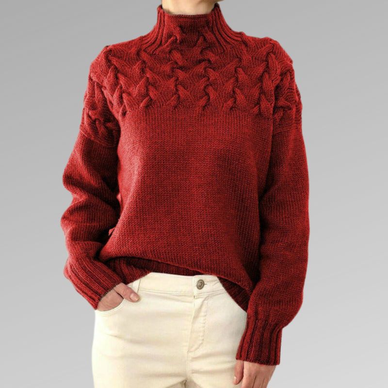 Pull Davila Elegantný a Teplý s Vysokým Golierom