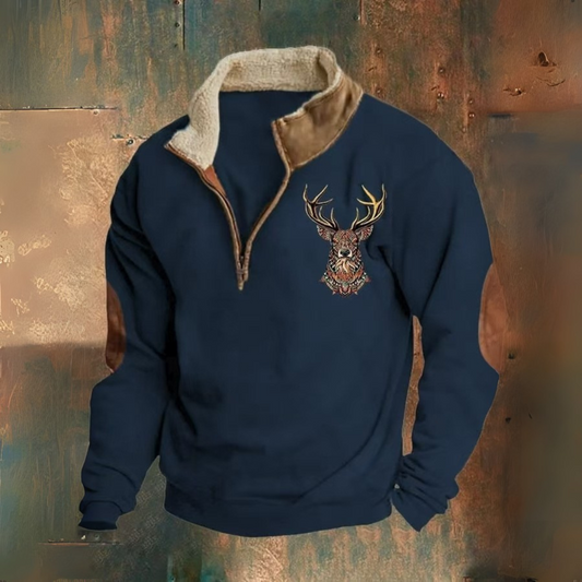 Laurent | Mikina s polovičným zipsom