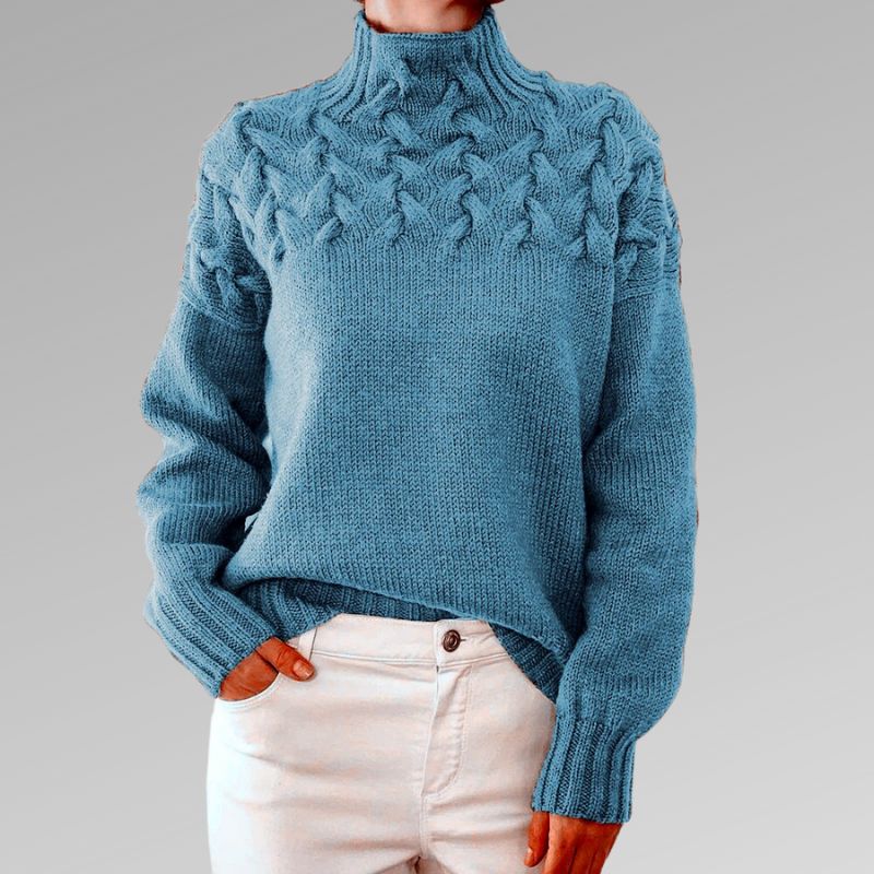 Pull Davila Elegantný a Teplý s Vysokým Golierom