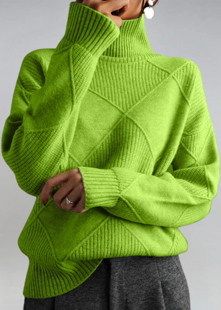 Lauren l sveter s rolákom