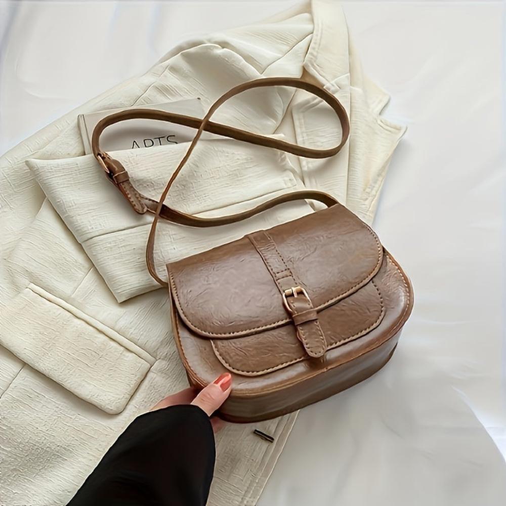 Evelyn™ | Klasická crossbody taška v tvare sedla