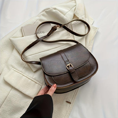 Evelyn™ | Klasická crossbody taška v tvare sedla