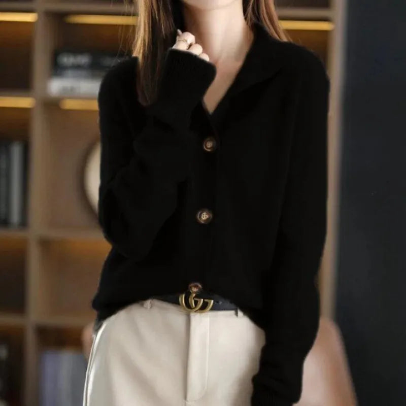 FEDERICA™ | MÄKKÝ CARDIGAN S GOMBÍKOVÝM ZAPÍNANÍM