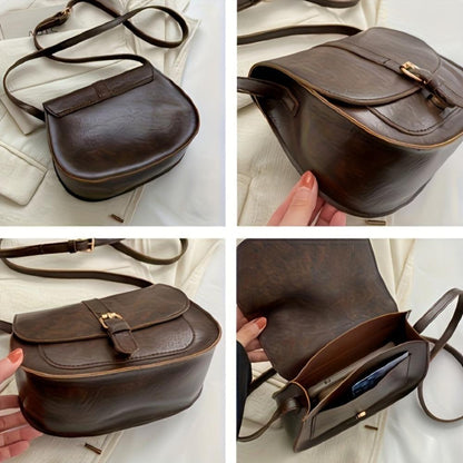 Evelyn™ | Klasická crossbody taška v tvare sedla