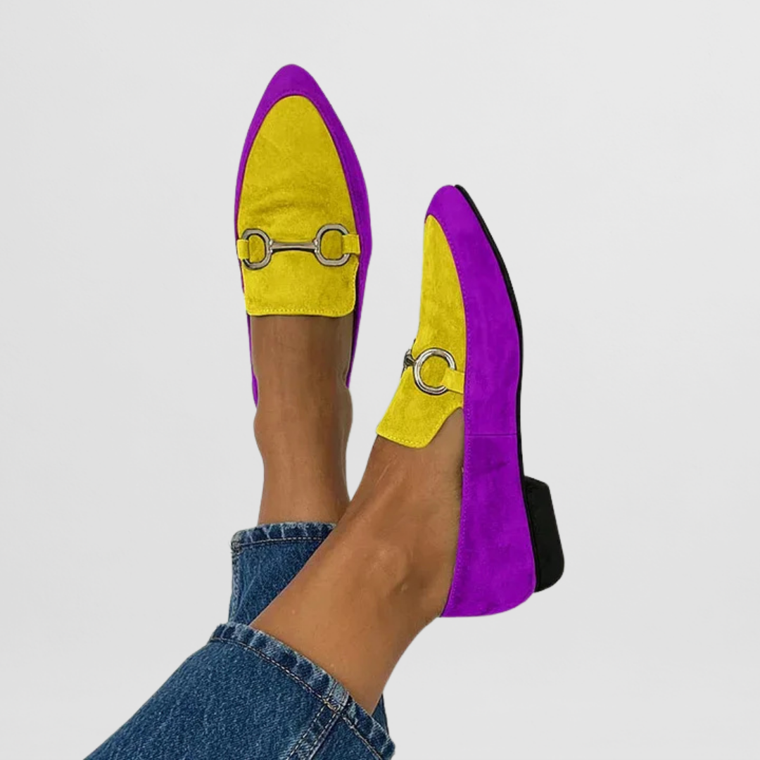 Lorette | Farebné a elegantné boho mokasíny