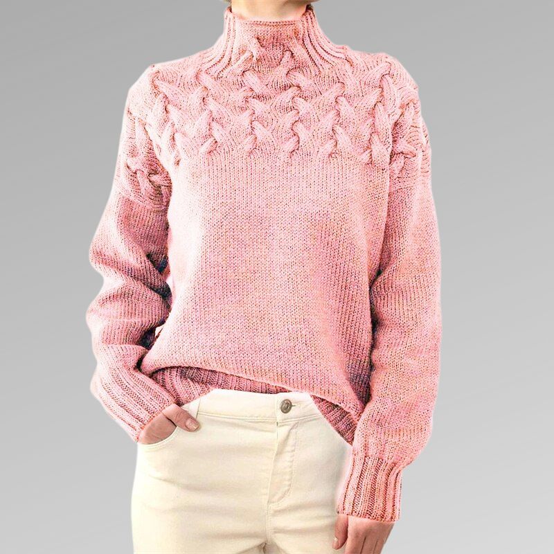 Pull Davila Elegantný a Teplý s Vysokým Golierom