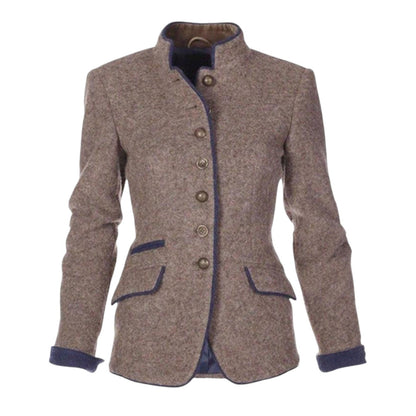 Valeria | Elegantná bunda s vysokým golierom