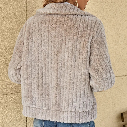 SVEVA™ | ELEGANTNÝ CARDIGAN Z PLYŠE