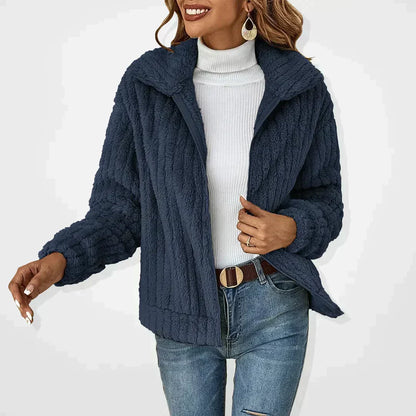 SVEVA™ | ELEGANTNÝ CARDIGAN Z PLYŠE
