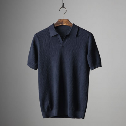 Adam | Elegantná polo tričko s krátkym rukávom