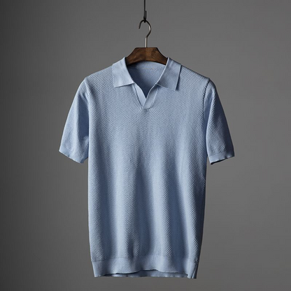 Adam | Elegantná polo tričko s krátkym rukávom