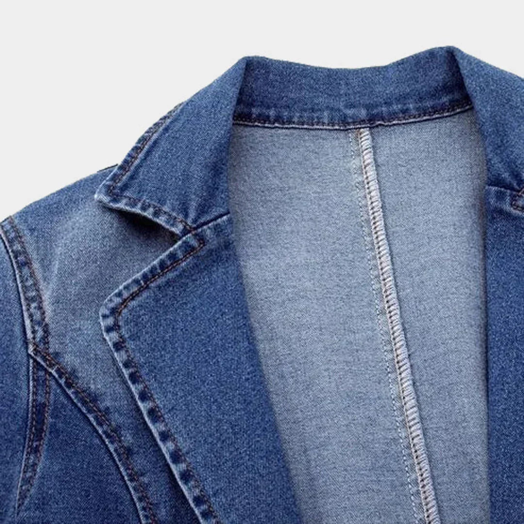 Meja - Štýlový denimový blazer