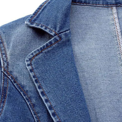 Meja - Štýlový denimový blazer