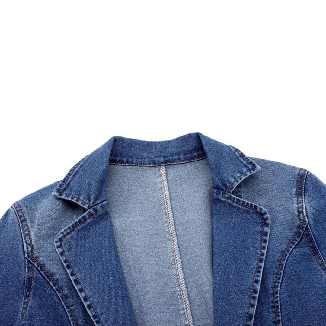 Meja - Štýlový denimový blazer