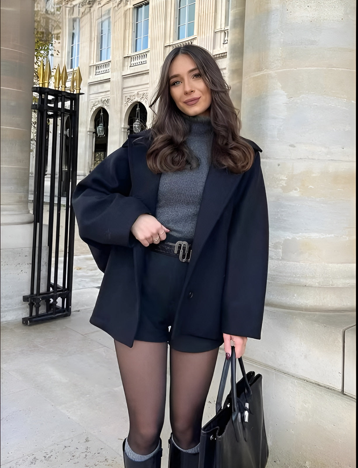 Lizzy | Trendový Oversized Kabát