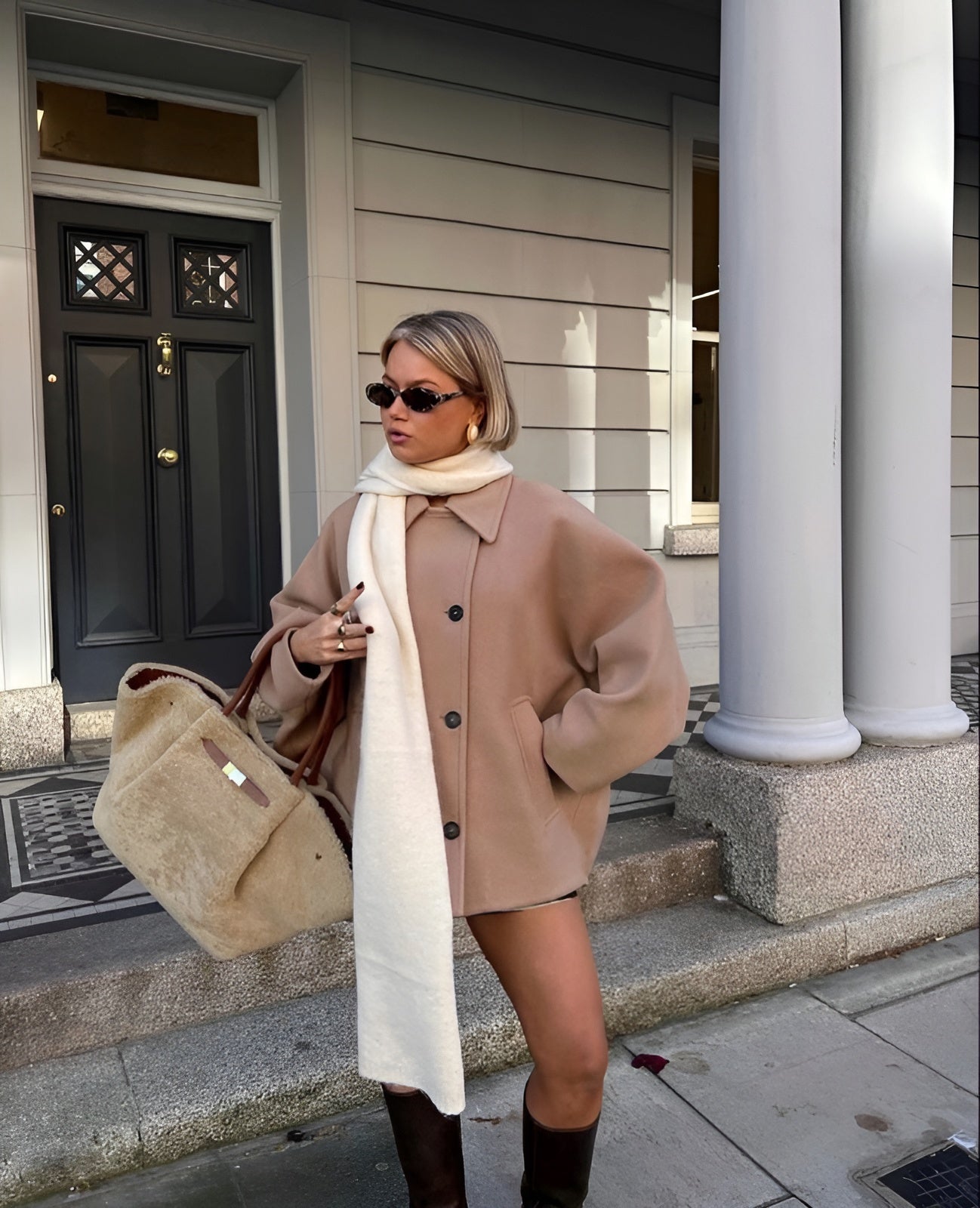Lizzy | Trendový Oversized Kabát