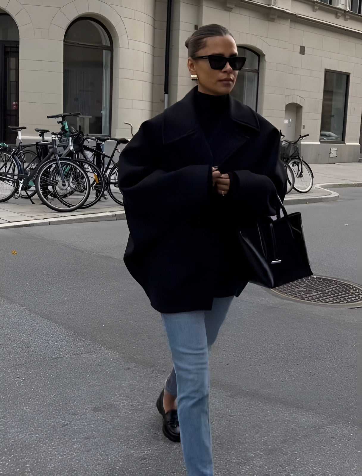 Lizzy | Trendový Oversized Kabát