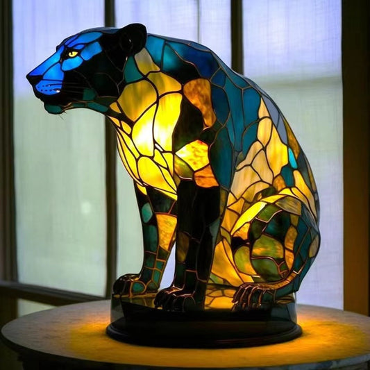 Fauve | Lampa Pantera Magisk z kolorového skla