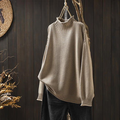 ANITA™ | PULÓVER Z MÄKKÉHO A ELEGANTNÉHO WAFFLE ÚPLETU
