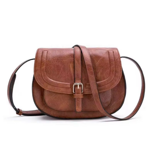 Evelyn™ | Klasická crossbody taška v tvare sedla