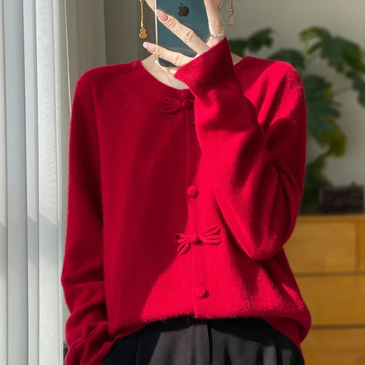 Claire | Cardigan s uzlami