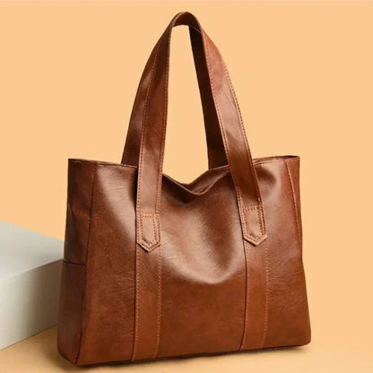 Nora | Luxusná minimalistická kožená taška cez rameno