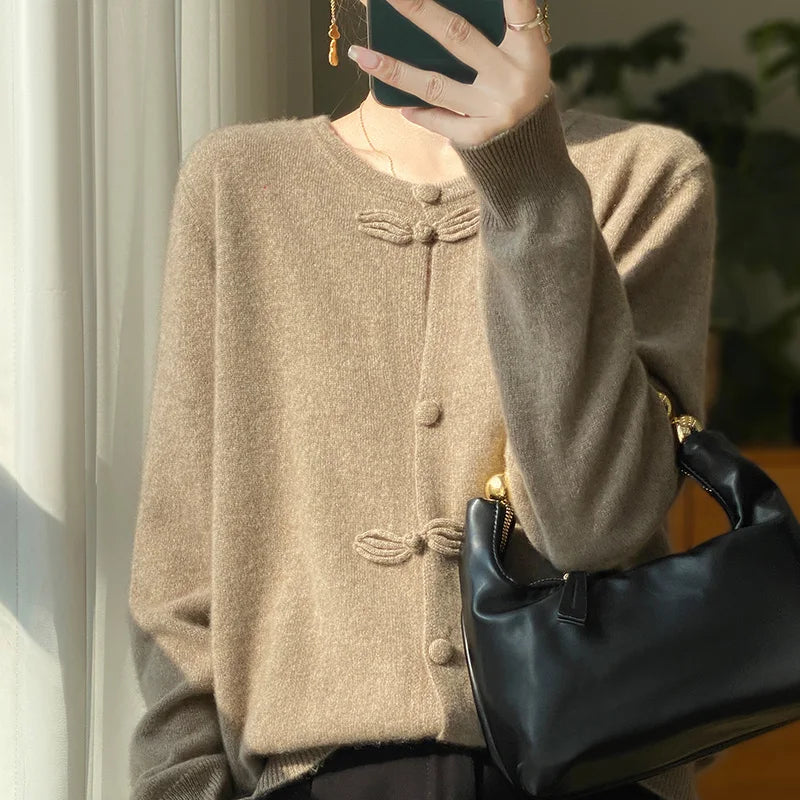 Claire | Cardigan s uzlami