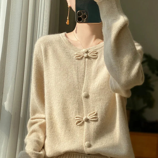 Claire | Cardigan s uzlami