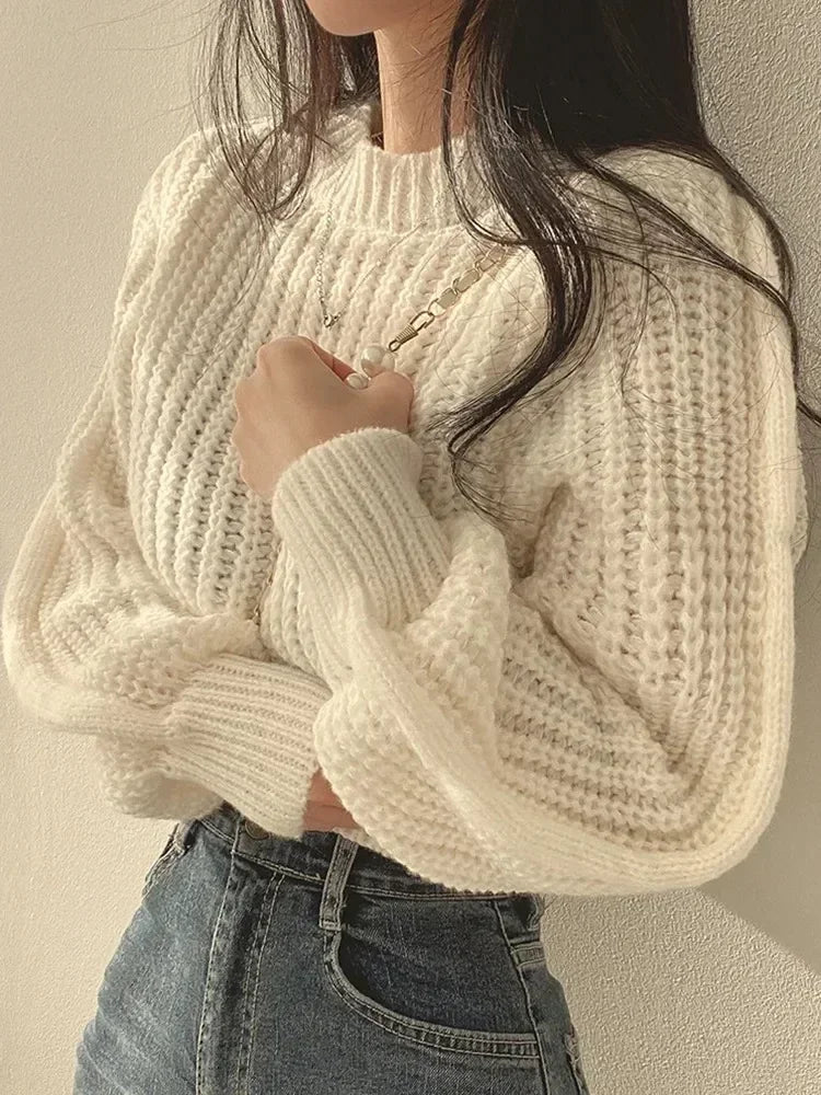 Léonie™ | Elegantný Sveter s Dlhým Rukávom