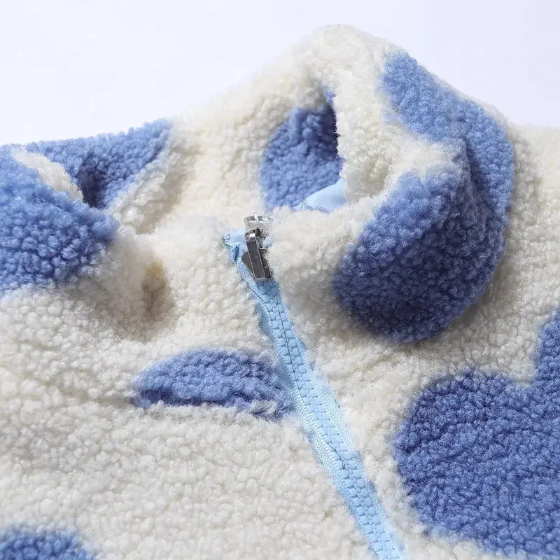 Daria™ | Dvojstranná bunda srdiečková