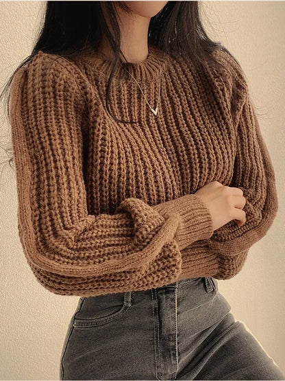 Léonie™ | Elegantný Sveter s Dlhým Rukávom