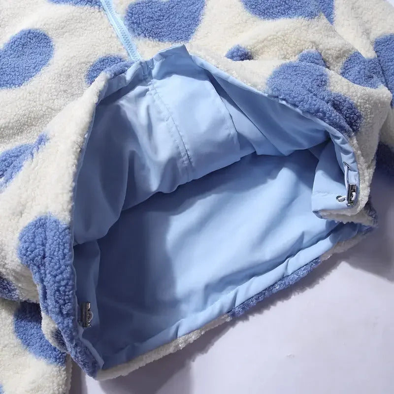 Daria™ | Dvojstranná bunda srdiečková