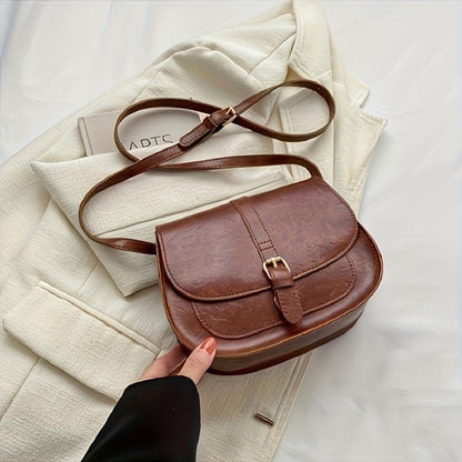 Evelyn™ | Klasická crossbody taška v tvare sedla