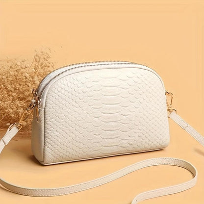 Isabella | Mini crossbody taška z imitácie krokodílej kože