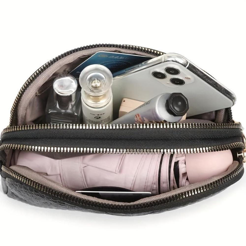 Isabella | Mini crossbody taška z imitácie krokodílej kože
