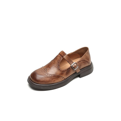 VELDA | ELEGANCKIE MARY JANES Z DŁUGIEGO SKÓRY