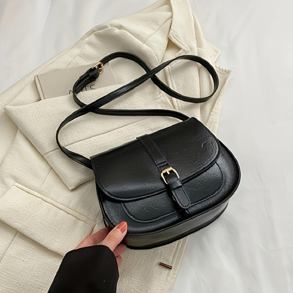 Evelyn™ | Klasická crossbody taška v tvare sedla