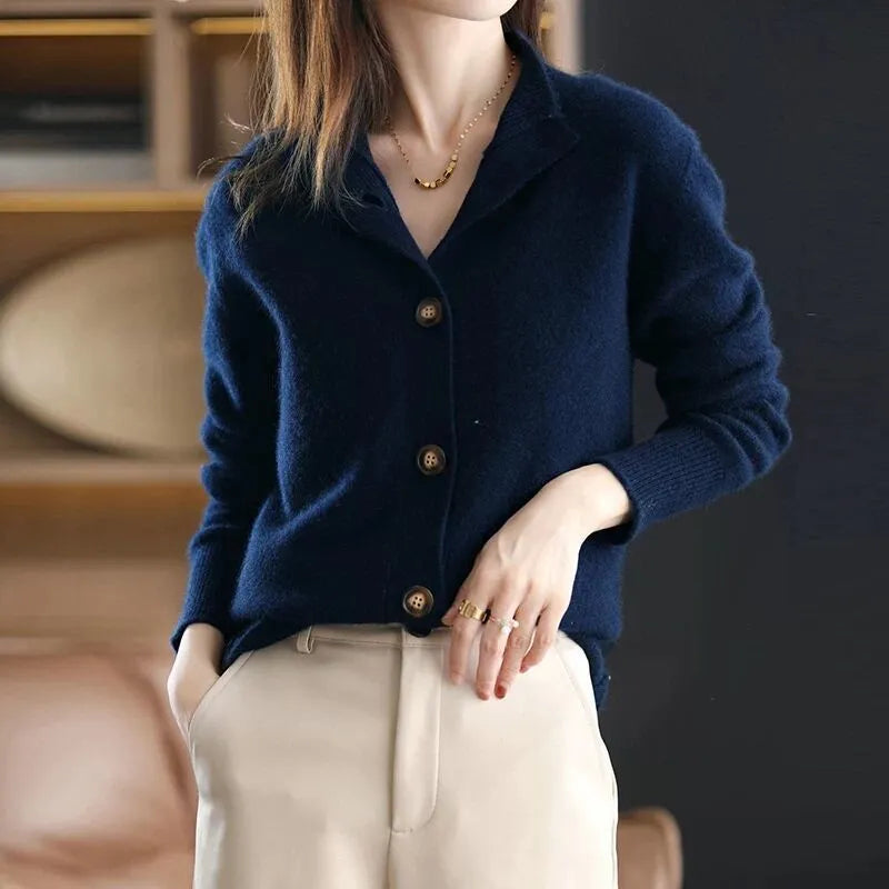 FEDERICA™ | MÄKKÝ CARDIGAN S GOMBÍKOVÝM ZAPÍNANÍM